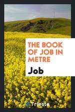 The Book of Job in Metre