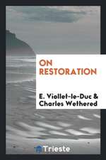 On Restoration