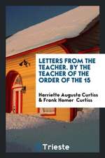 Letters from the Teacher