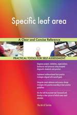 Specific leaf area A Clear and Concise Reference