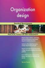 Organization design Standard Requirements