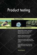 Product testing Second Edition