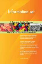 Information set A Clear and Concise Reference