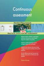 Continuous assessment Standard Requirements