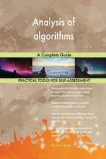 Analysis of algorithms A Complete Guide