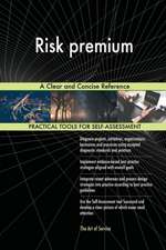 Risk premium A Clear and Concise Reference