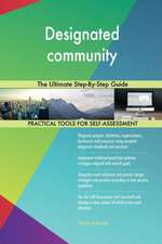 Designated community The Ultimate Step-By-Step Guide