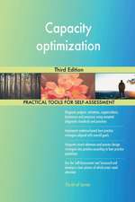 Capacity optimization Third Edition