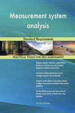 Measurement system analysis Standard Requirements