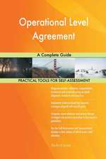 Operational Level Agreement A Complete Guide