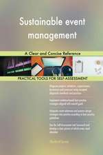 Sustainable event management A Clear and Concise Reference