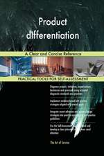 Product differentiation A Clear and Concise Reference