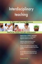 Interdisciplinary teaching A Clear and Concise Reference