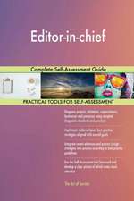 Editor-in-chief Complete Self-Assessment Guide