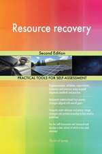 Resource recovery Second Edition