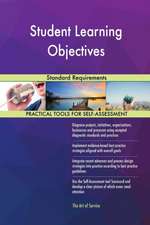 Student Learning Objectives Standard Requirements