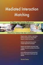 Mediated Interaction Matching A Clear and Concise Reference