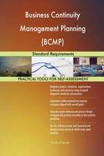 Business Continuity Management Planning (BCMP) Standard Requirements