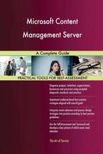 Microsoft Content Management Server A Complete Guide