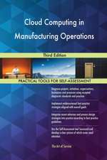 Cloud Computing in Manufacturing Operations Third Edition