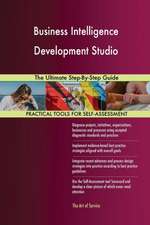 Business Intelligence Development Studio The Ultimate Step-By-Step Guide