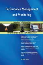 Performance Management and Monitoring Standard Requirements