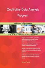 Qualitative Data Analysis Program Standard Requirements