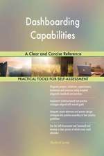 Dashboarding Capabilities A Clear and Concise Reference