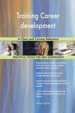 Training Career development A Clear and Concise Reference