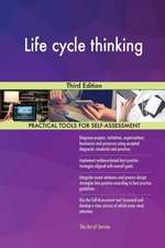 Life cycle thinking Third Edition