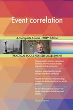 Event correlation A Complete Guide - 2019 Edition