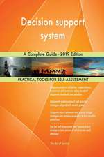 Decision support system A Complete Guide - 2019 Edition