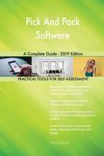 Pick And Pack Software A Complete Guide - 2019 Edition