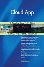 Cloud App A Complete Guide - 2019 Edition