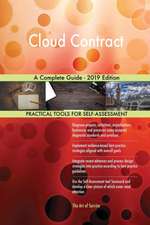 Cloud Contract A Complete Guide - 2019 Edition