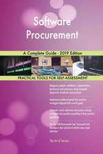 Software Procurement A Complete Guide - 2019 Edition