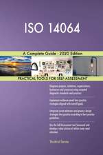 ISO 14064 A Complete Guide - 2020 Edition