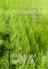 Growing in Christian Faith