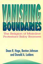 Vanishing Boundaries