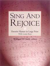 Sing and Rejoice