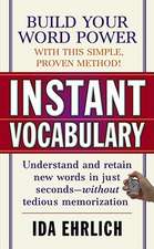 Instant Vocabulary