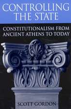 Controlling the State – Constitutionalism from Ancient Athens to Today