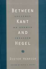 Between Kant and Hegel – Lectures on German Idealism