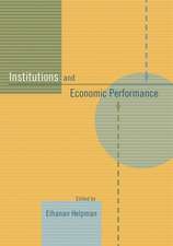 Institutions and Economic Performance