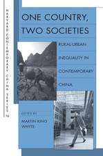 One Country, Two Societies – Rural–Urban Inequality in Contemporary China