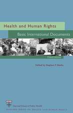 Health and Human Rights – Basic International Documents 3e