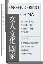 Engendering China – Women, Culture & the State (Paper)