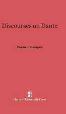 Discourses on Dante