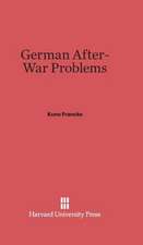 German After-War Problems