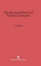 The Mystical Poetry of Thomas Traherne